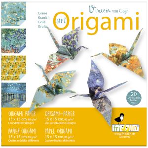 Art Origami - Van Gogh Paper Crane