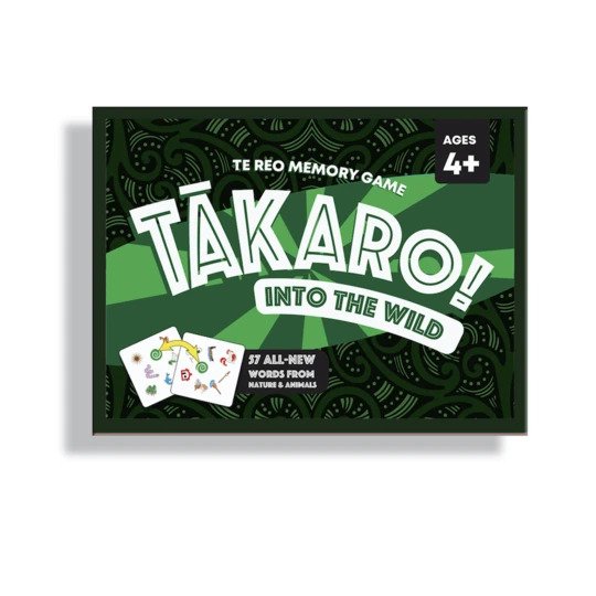 Takaro - Into The Wild - The Te Reo Memory Game