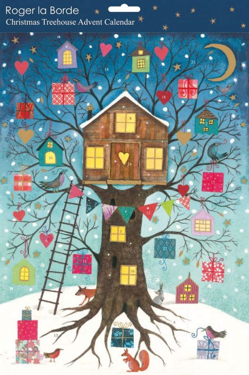 Christmas Tree House Advent Calendar - Paper