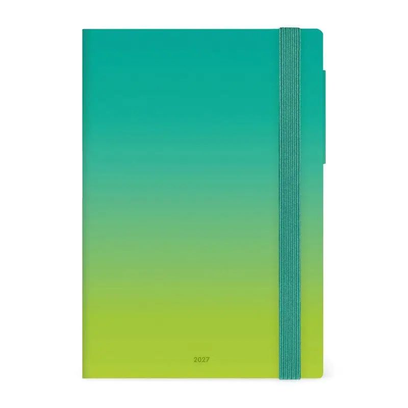 2027 Legami Weekly Diary - Medium - Shades of Green