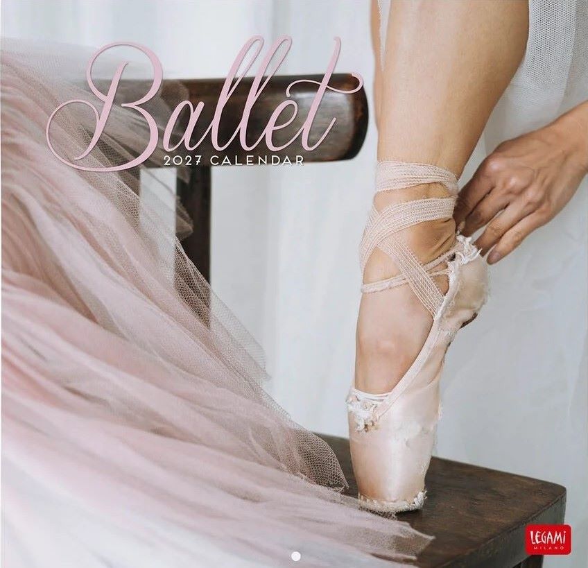 2027 Ballet - Legami Wall Calendar