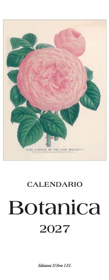2027 Botanica - Istituto Fotocromo Italiano - Slim Wall Calendar