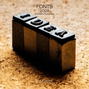 Fonts - 2026 Wall Calendar