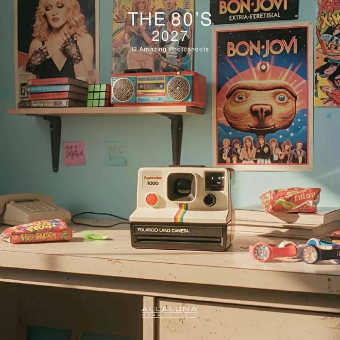 2027 The 80s Wall Calendar