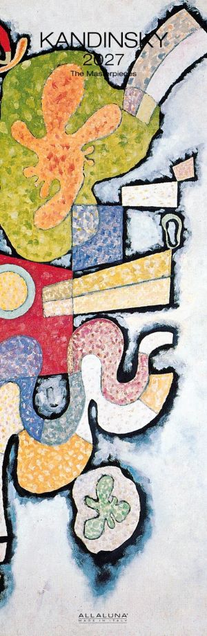 2027 Kandinsky Slim Wall Calendar