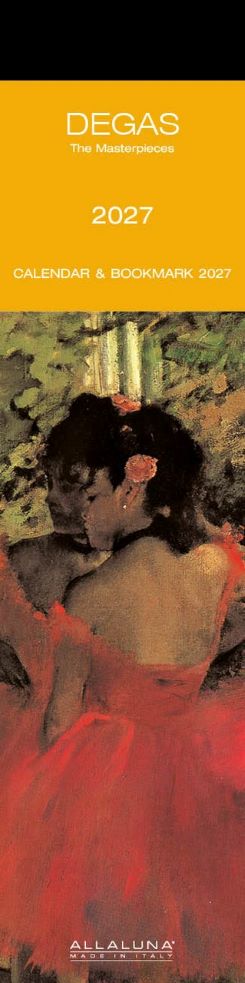 2027 - Degas - Bookmark Calendar