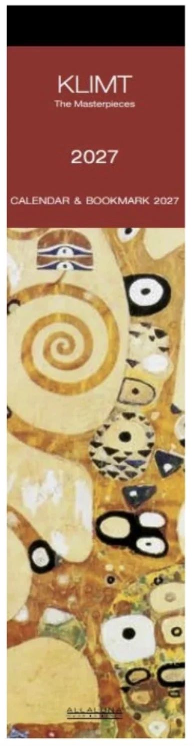 2027 - Klimt - Bookmark Calendar