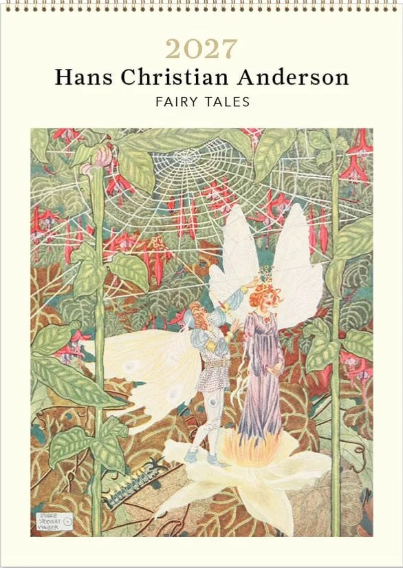 2027 Hans Christian Anderson Fairy Tales - Wall Calendar