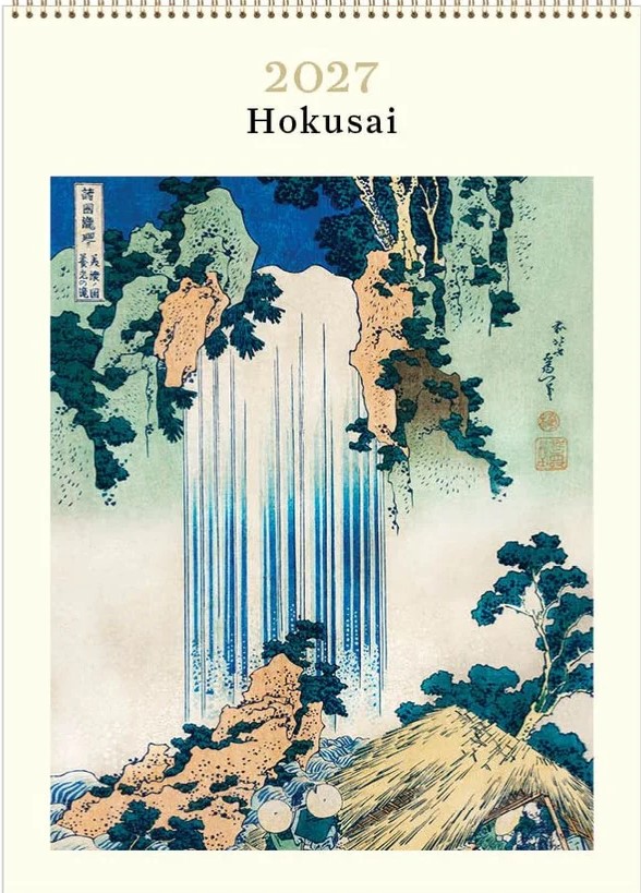 2027 Hokusai - Wall Calendar
