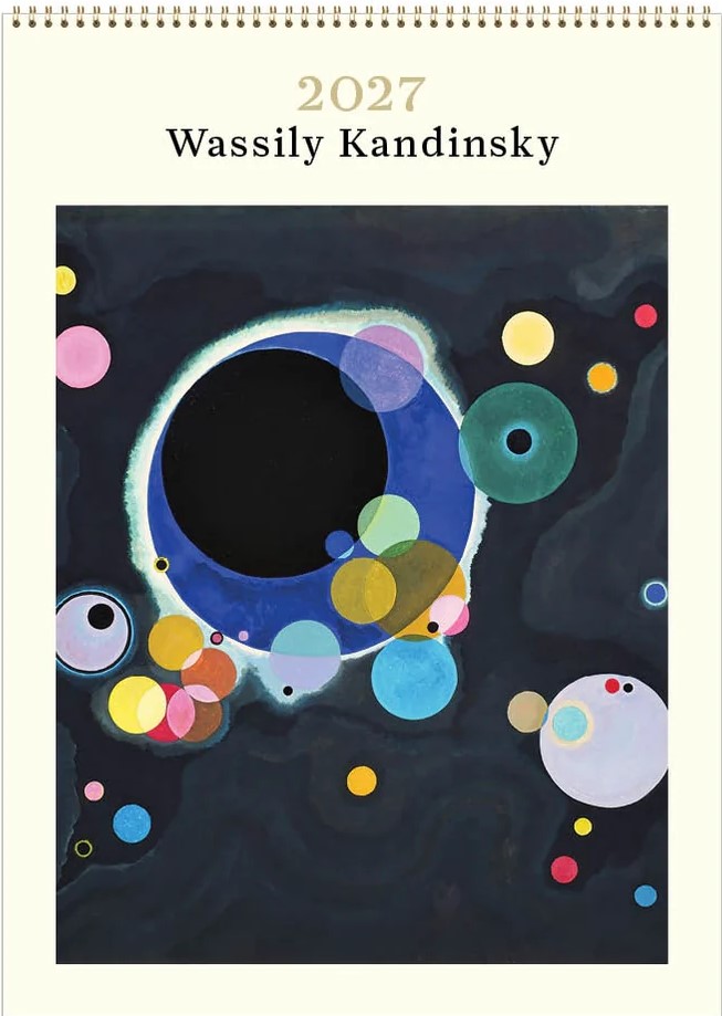2027 - Wassily Kandinsky - Wall Calendar
