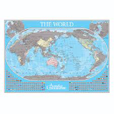 World Scratch Map