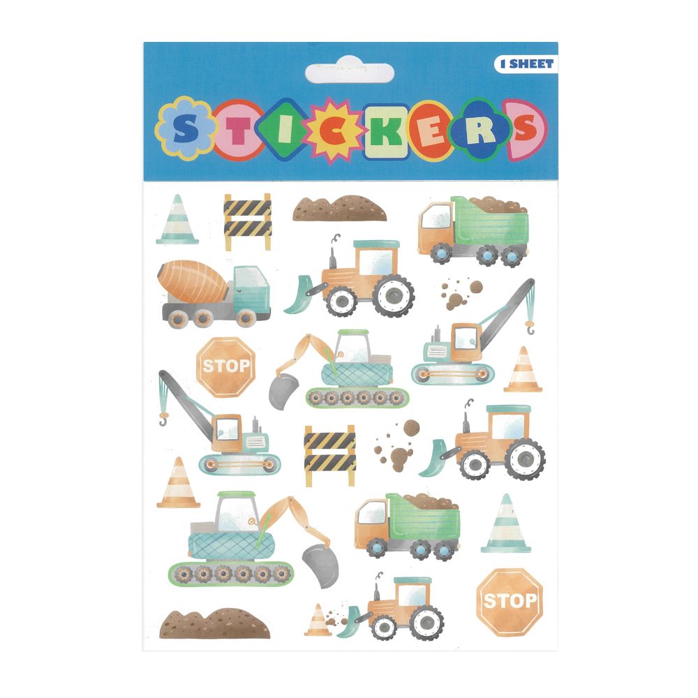 Transport Construction Stickers