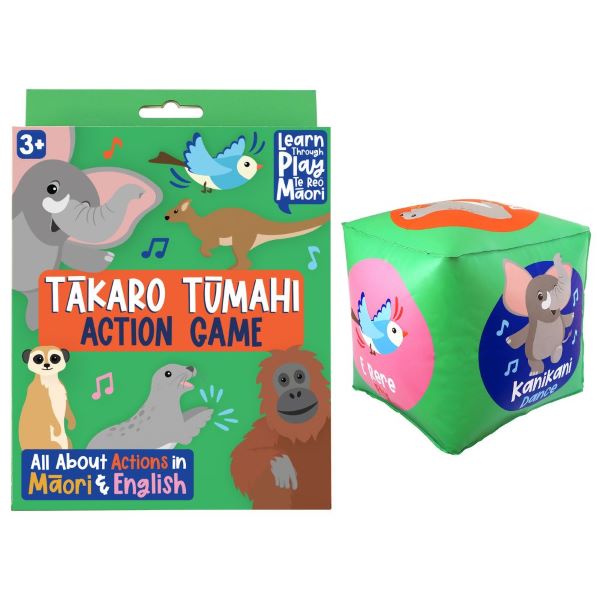 Actions in Te Reo Maori - Inflatable Cube 20cm