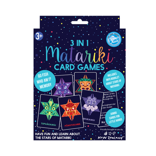 Matariki Card Games - 3 Games