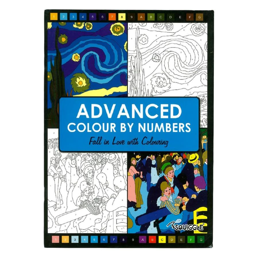 Advanced Colour By Numbers