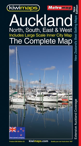 Auckland - The Complete Map - Kiwi Metromap