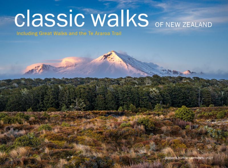 Classic Walks Of New Zealand - Calendar 2027