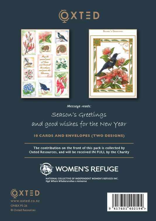 Christmas Cards - Womens Refuge Charity - 10 Pack