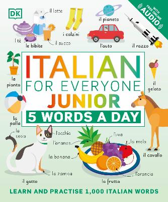 Italian for Everyone - 5 Words a Day Learn and Practise 1,000 Italian Words