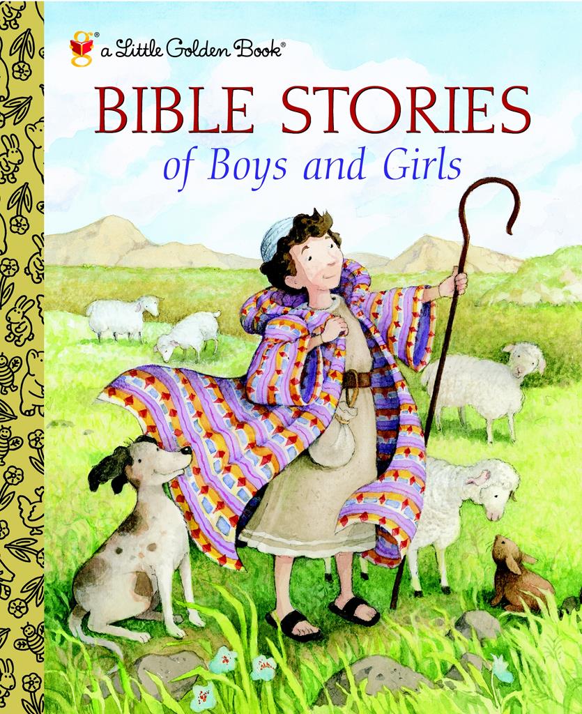 Bible Stories Of Boys And Girl - Little Golden Book