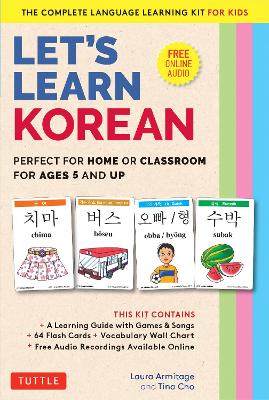Lets Learn Korean Flash Card Kit