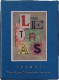 Letras - Card Game
