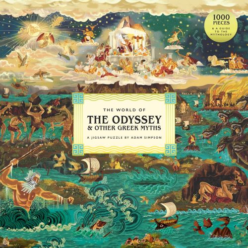 World of the Odyssey and Other Greek Myths - A 1000 Piece Jigsaw Puzzle