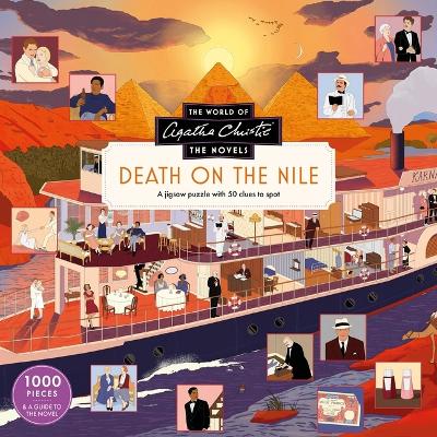 World of Agatha Christie - Death on the Nile - A 1000-piece jigsaw puzzle with 50 clues to spot