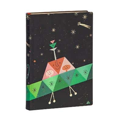 Higher and Higher (Retro Pop) Mini Unlined Softcover Flexi Journal