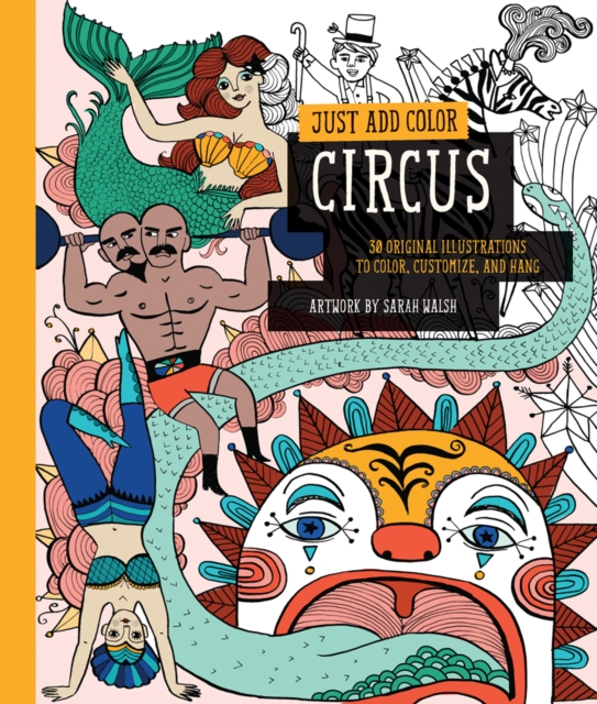 Circus Adult Colouring Book