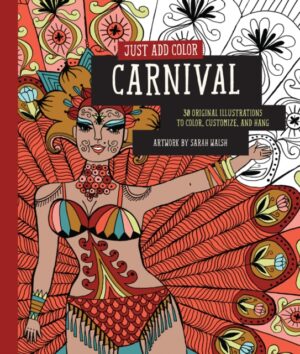 Carnival Adult Colouring Book
