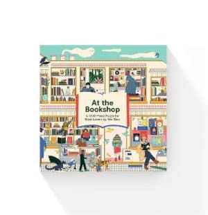 At the Bookshop - A 1000-Piece Puzzle for Book Lovers