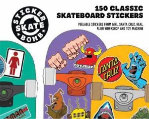 Stickerbomb Skate - 150 Classic Skateboard Stickers