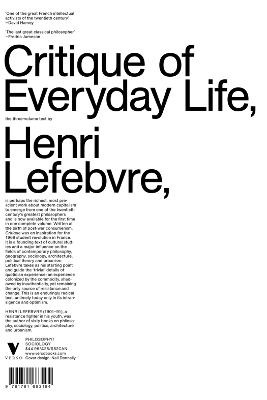 Critique Of Everyday Life - The One-Volume Edition