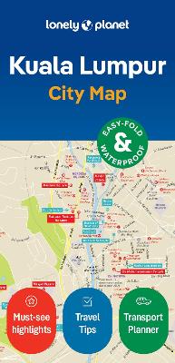 Kuala Lumpur  - Lonely Planet City Map