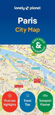 Paris - Lonely Planet City Map