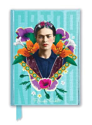 Frida Kahlo Blue Foiled Journal