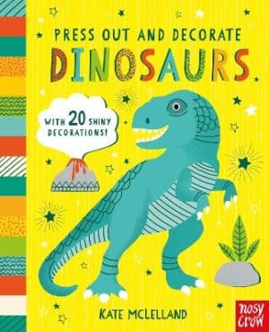 Press Out and Decorate - Dinosaurs