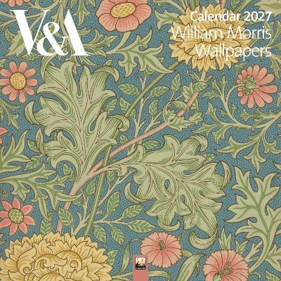 V & A - William Morris Wallpapers Wall Calendar 2027