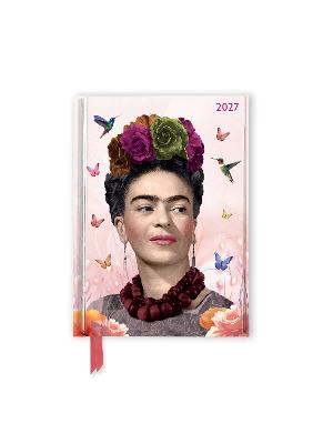 Frida Kahlo - Life Of An Icon 2027 Luxury Pocket Diary Planner - Week to View
