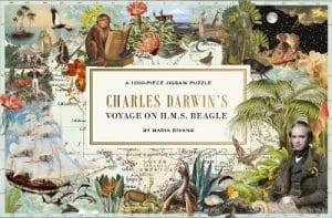 Charles Darwin's Voyage on H.M.S. Beagle: A 1000-Piece Jigsaw Puzzle