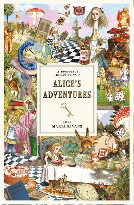 Alices Adventures - A 1000-Piece Jigsaw Puzzle - A 1000-Piece Jigsaw Puzzle for Adults, Premium Quality, Beautiful Design, Inspired by Lewis Carroll's