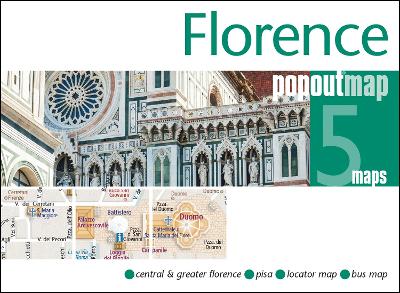 Florence PopOut Map - Handy pocket size pop up city map of Florence