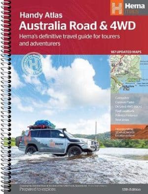 Australia Road And 4WD handy Atlas