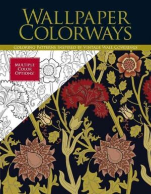 Wallpaper Colorways - Coloring Patterns Inspired By Vintage Wall Coverings