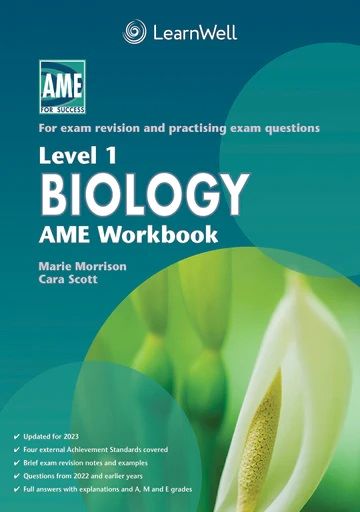 Level 1 Biology - NCEA Level 1 - AME Workbook 2023