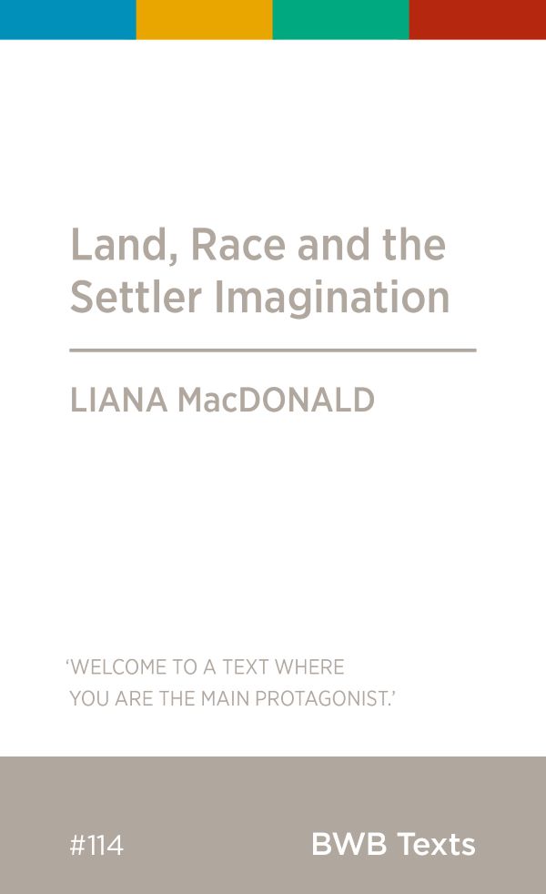 Land Race And The Settler Imagination