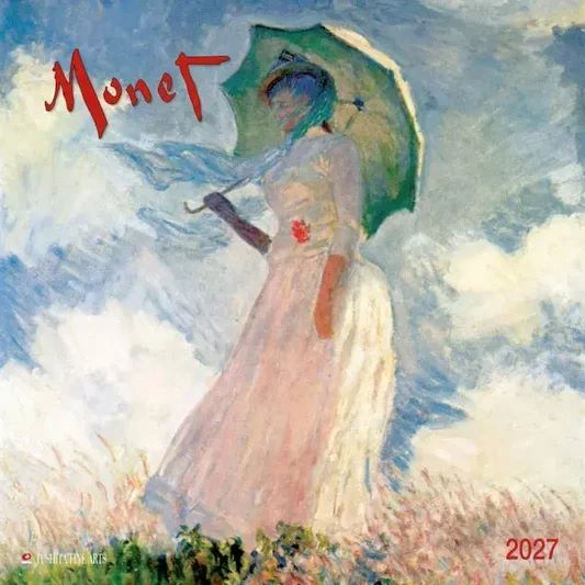 2027 Monet Wall Calendar