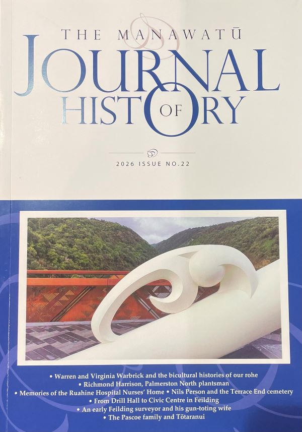 Manawatu Journal Of History - Issue 22 - 2026
